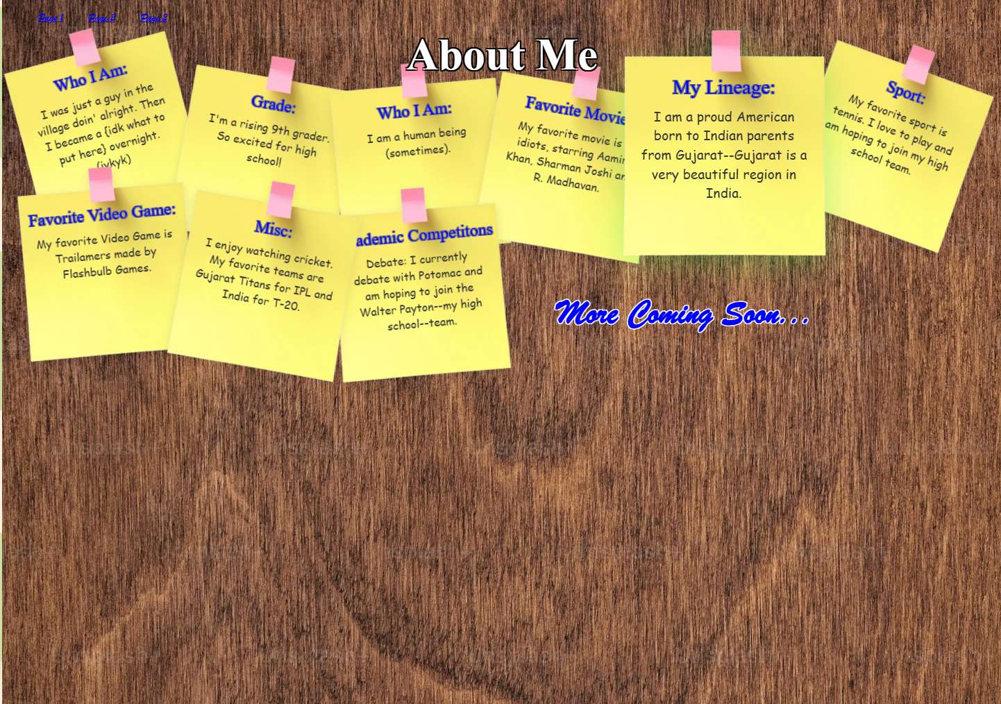 Personal Site Image